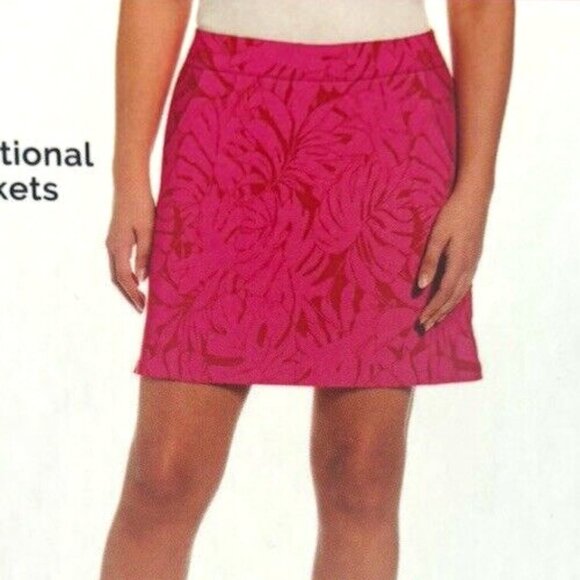 Women's Rafaella‎ Comfort Waistband Front Pockets Stretch Skort Size XXL - Picture 1 of 7